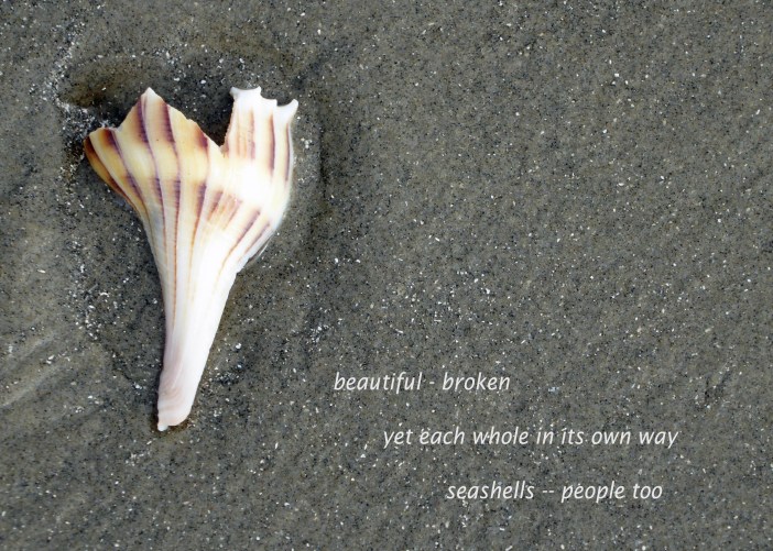 Broken Seashell - Text