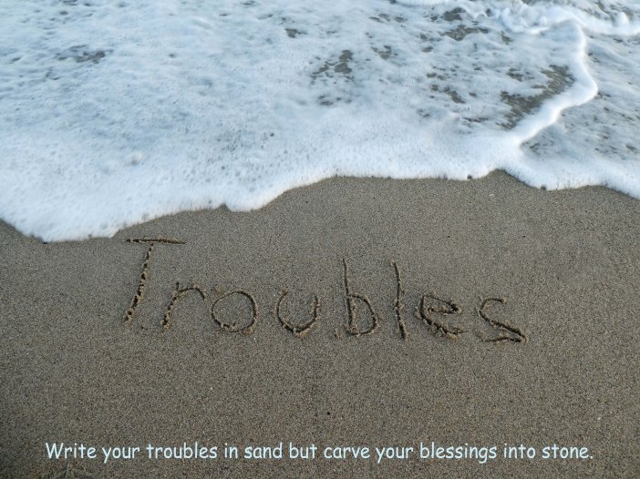 Troubles in Sand Text